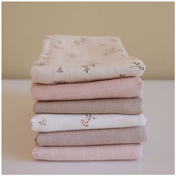 Set de 3 petits langes - Mix Ashley
