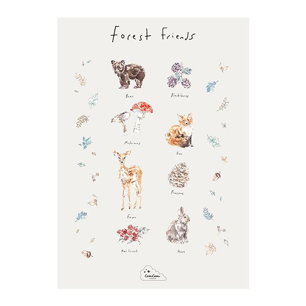 Poster Forest Friends