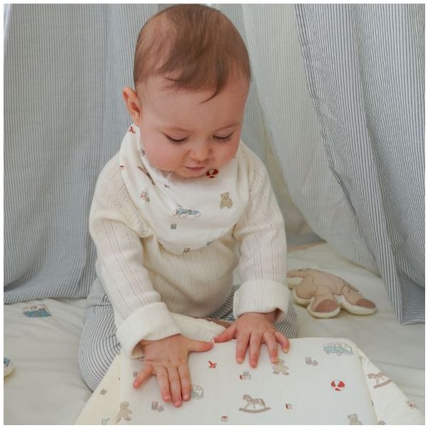 Set of 2 bandana bib - Vintage Toys