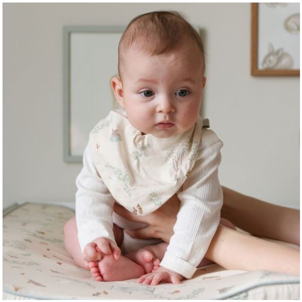 Set de 2 bavoirs bandana - Woodland