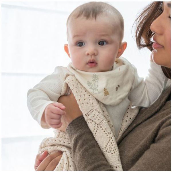 Set de 2 bavoirs bandana - Woodland