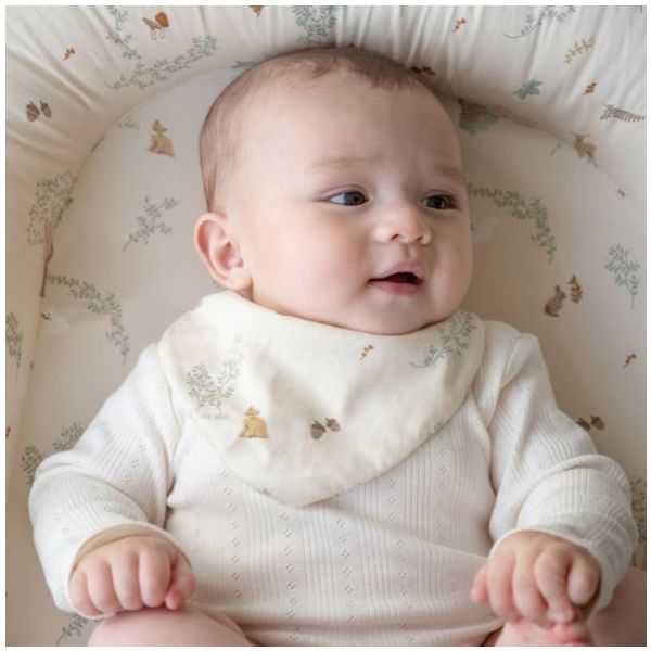 Set de 2 bavoirs bandana - Woodland