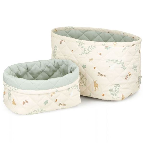 Set de 2 paniers de rangement - Woodland