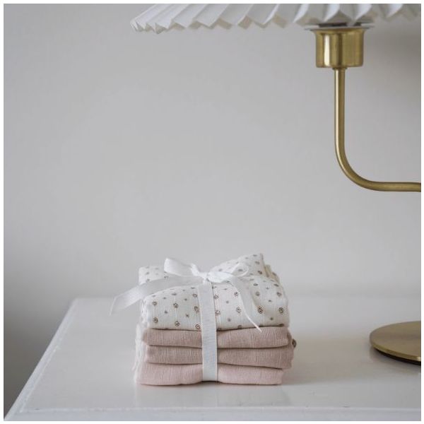Set de 3 petits langes - Rowan