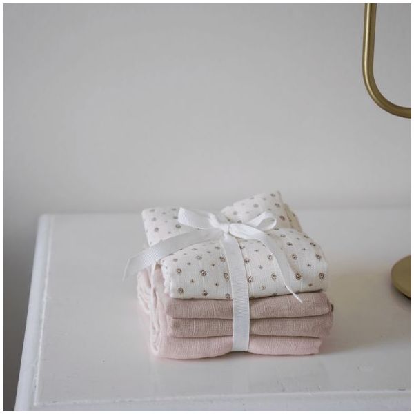 Set de 3 petits langes - Rowan