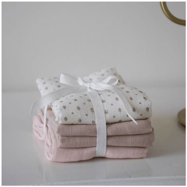 Set de 3 petits langes - Rowan