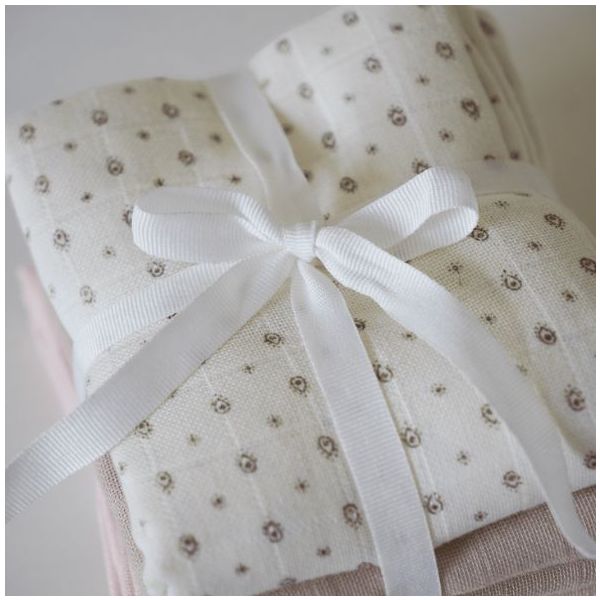 Set de 3 petits langes - Rowan
