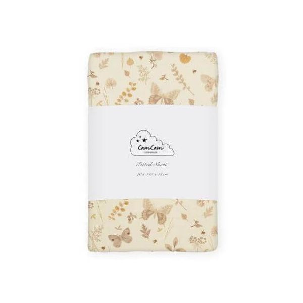 Drap Housse 70 x 140 cm - Papillon