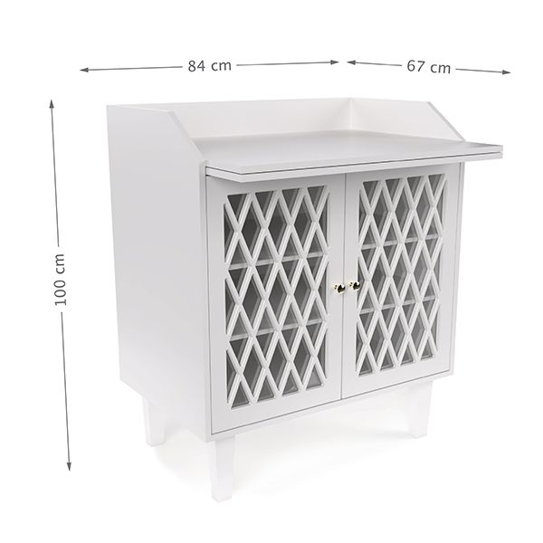 Harlequin Changing table - White