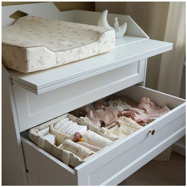 Luca Changing table - White