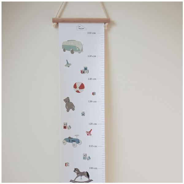 Height Chart - Vintage Toys