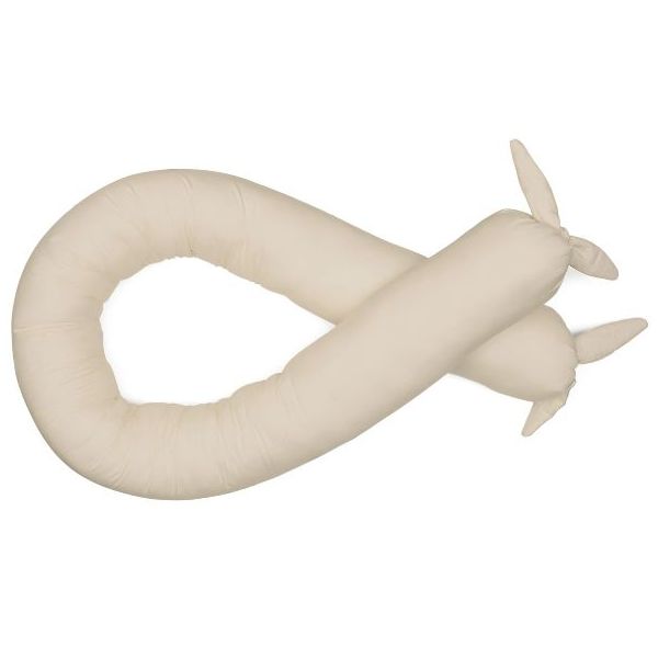 Snake Cot Bumper - Praline