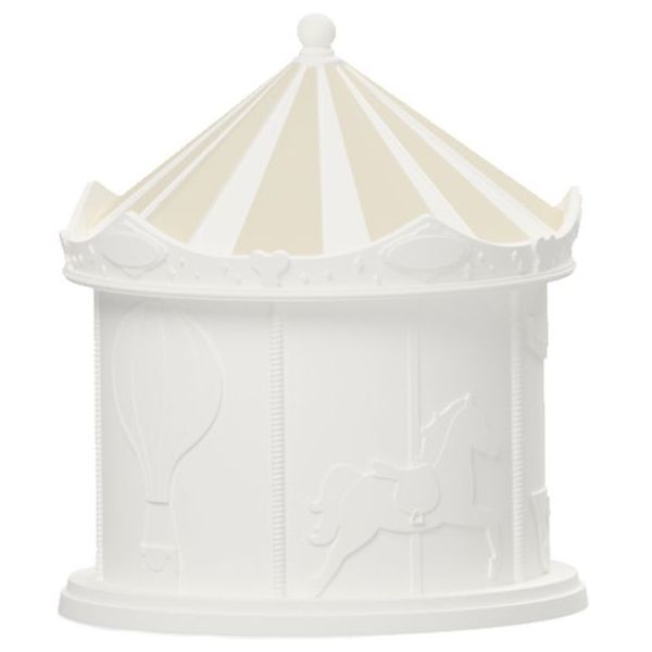 Carousel Silicone Night Light - Off White