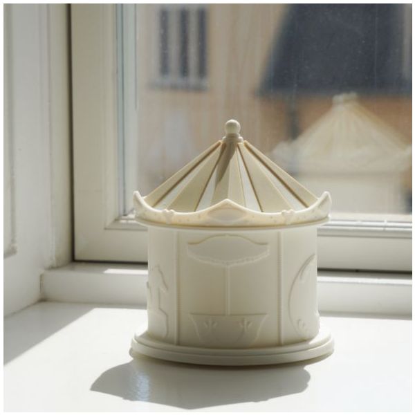 Carousel Silicone Night Light - Off White