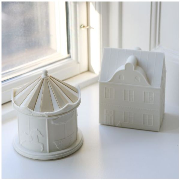 Carousel Silicone Night Light - Off White