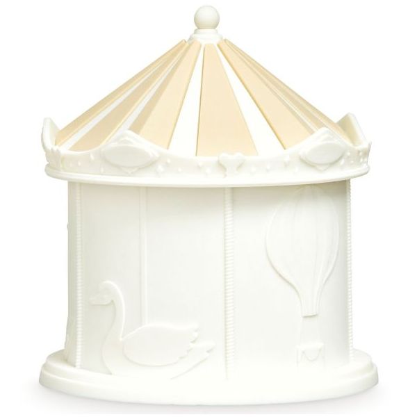 Carousel Silicone Night Light - Off White