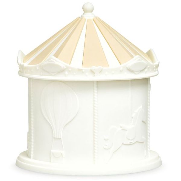 Carousel Silicone Night Light - Off White
