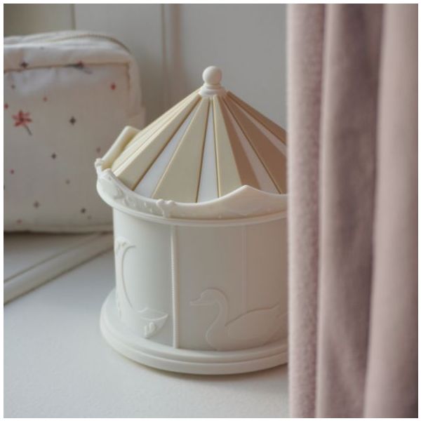 Carousel Silicone Night Light - Off White