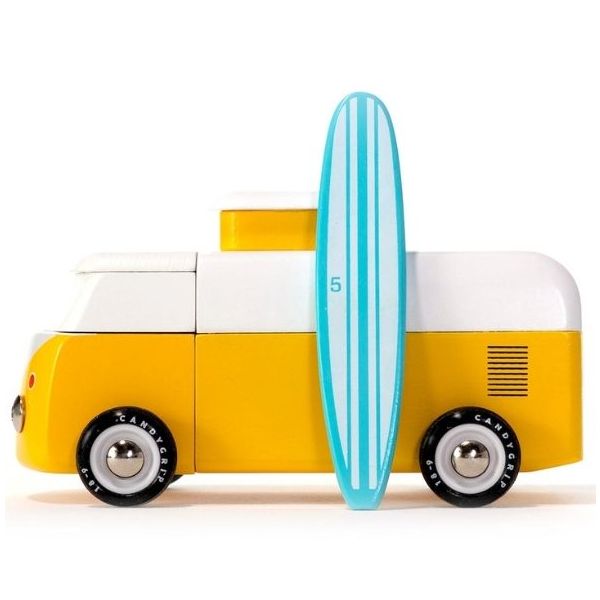 Wooden Beach Bus - Sunset
