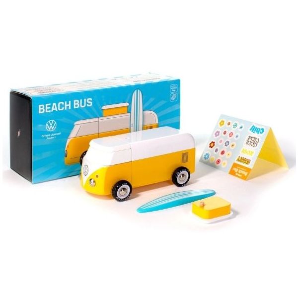 Wooden Beach Bus - Sunset
