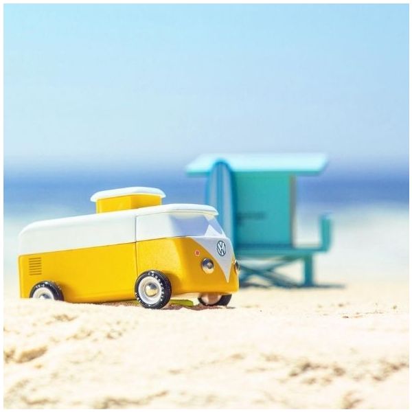 Wooden Beach Bus - Sunset