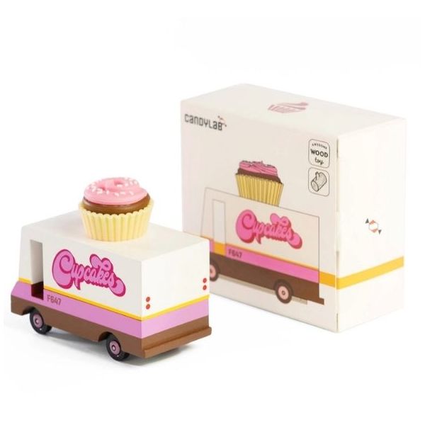 Candycar® Wooden Car - Cupcake Van