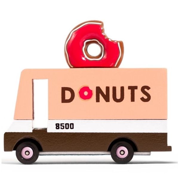 Candycar® Wooden Car - Donut Van