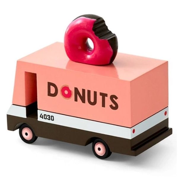 Candycar® Wooden Car - Donut Van
