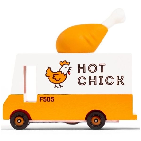 Candycar® Wooden Car - Fried Chicken Van