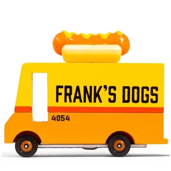 Candycar® Wooden Car - Hot Dog Van