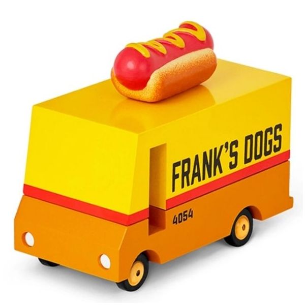 Candycar® Wooden Car - Hot Dog Van