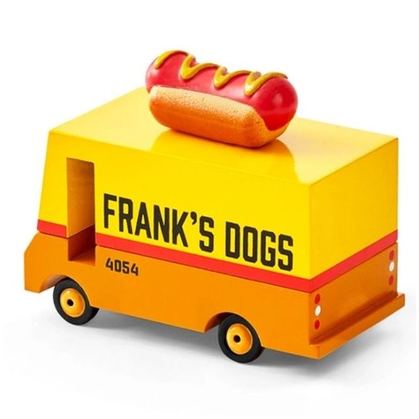 Candycar® Wooden Car - Hot Dog Van