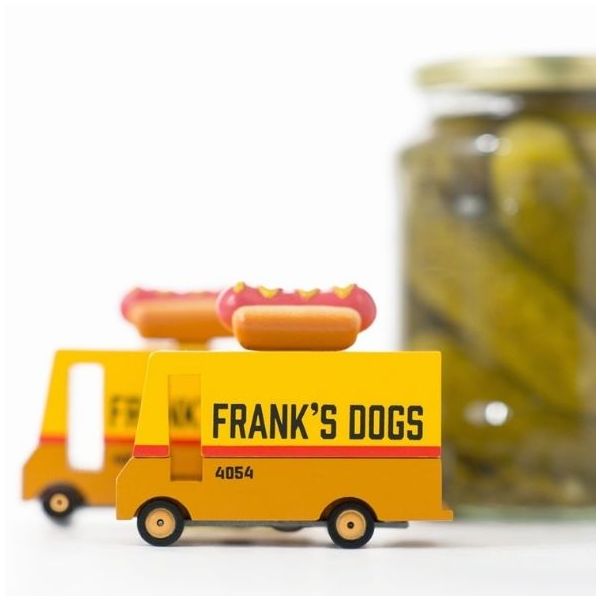 Candycar® Wooden Car - Hot Dog Van