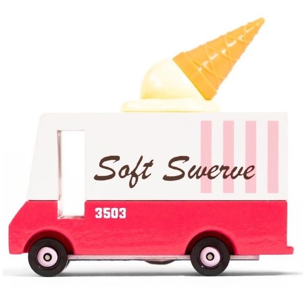 Candycar® Wooden Car - Ice Cream Van