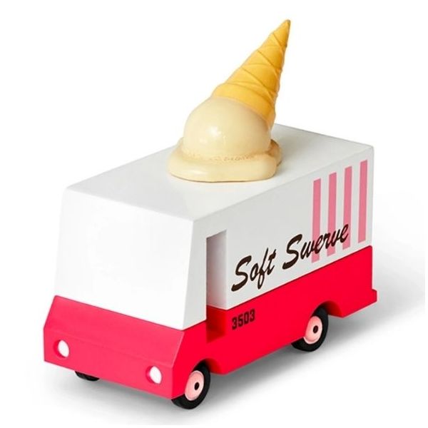 Candycar® Wooden Car - Ice Cream Van