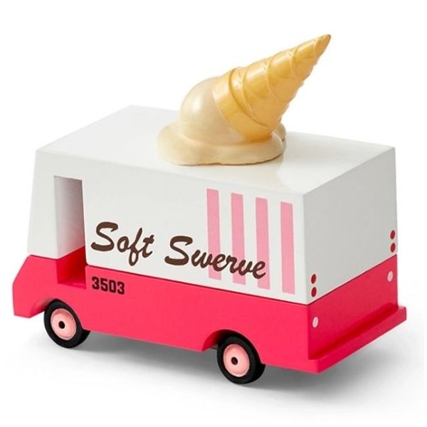 Candycar® Wooden Car - Ice Cream Van