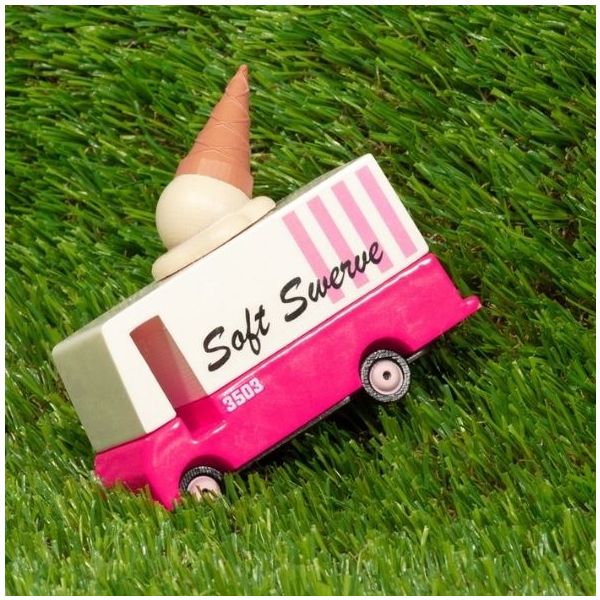 Candycar® Wooden Car - Ice Cream Van