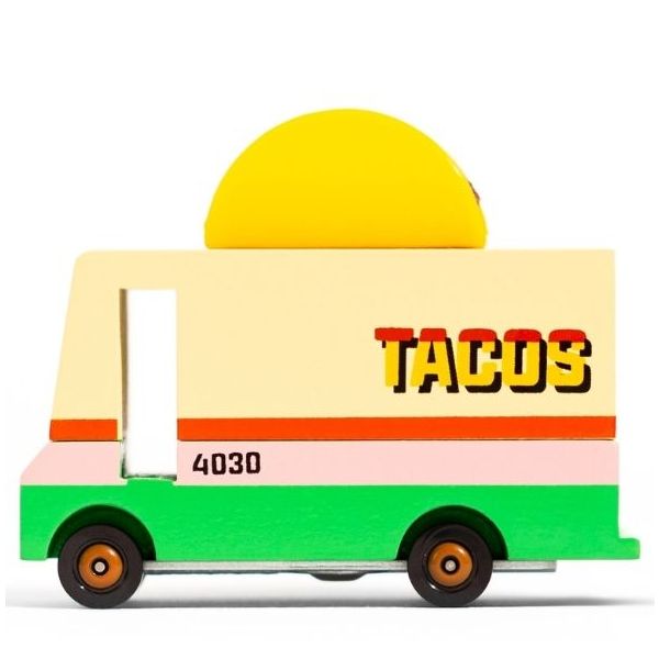 Candycar® Wooden Car - Taco Van