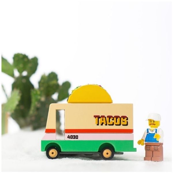 Candycar® Wooden Car - Taco Van