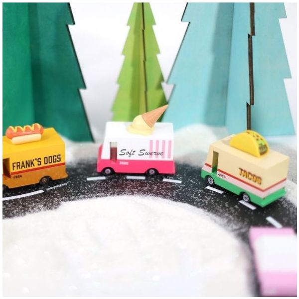 Candycar® Wooden Car - Taco Van