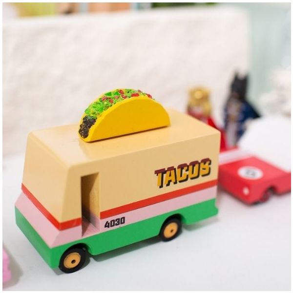 Candycar® Wooden Car - Taco Van