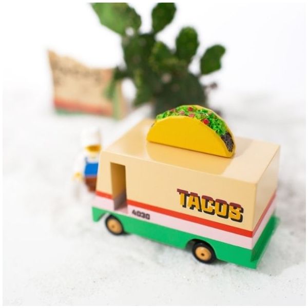 Candycar® Wooden Car - Taco Van