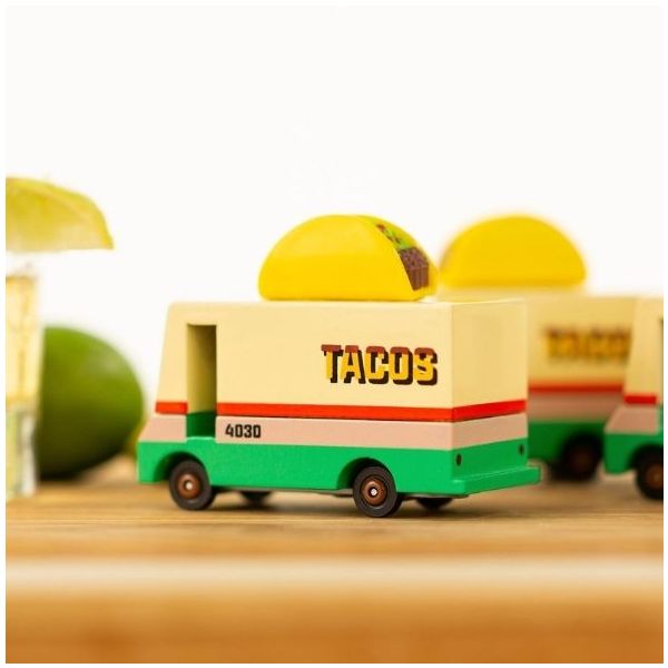 Candycar® Wooden Car - Taco Van