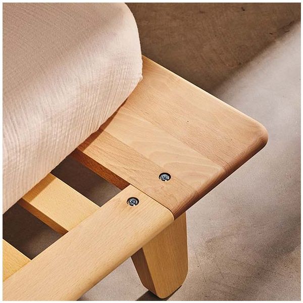 YOMI Junior Bed 80 x 160 cm + Mattress + Mattress Protector + Fitted Sheet