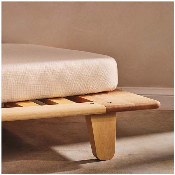 YOMI Junior Bed 80 x 160 cm + Mattress + Mattress Protector + Fitted Sheet