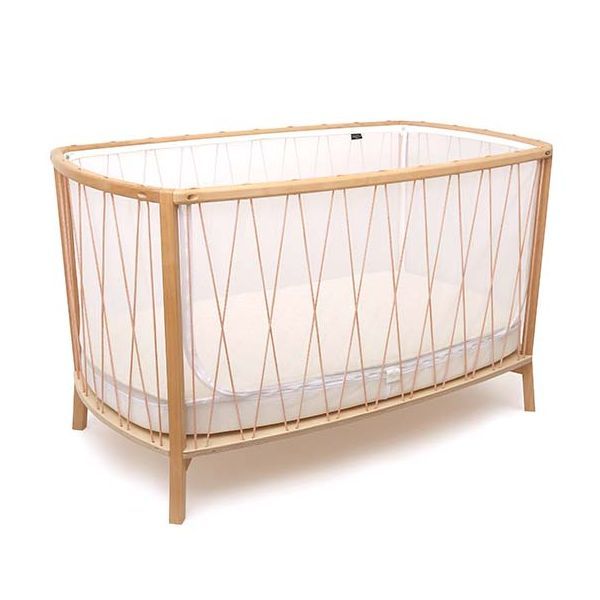 Kimi Baby Bed 66 x 120 cm + Mattress + Mattress Protector + Fitted Sheet