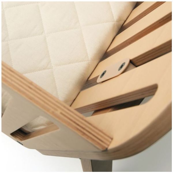 Berceau Cododo KODO + Matelas + Protège Matelas + Drap Housse