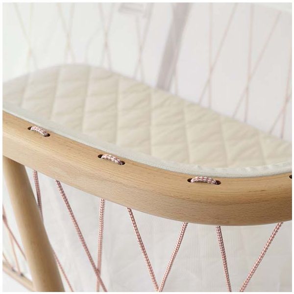 Kumi Cradle + Mattress + Mattress Protector + Fitted Sheet