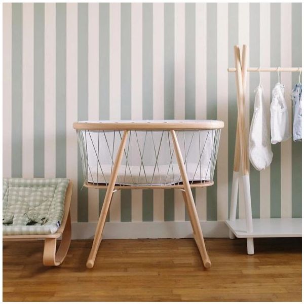 Kumi Cradle + Mattress + Mattress Protector + Fitted Sheet