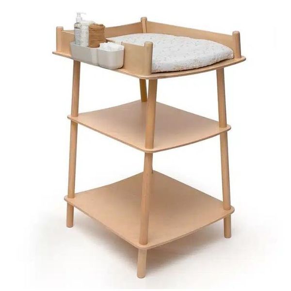 Pago Changing Mat Cover + Muslin Cloths + Mat Protector + 2 Storage Baskets